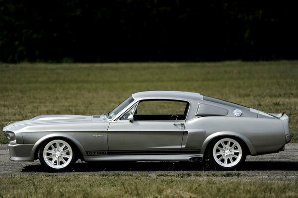 Voiture super puissante Ford Mustang