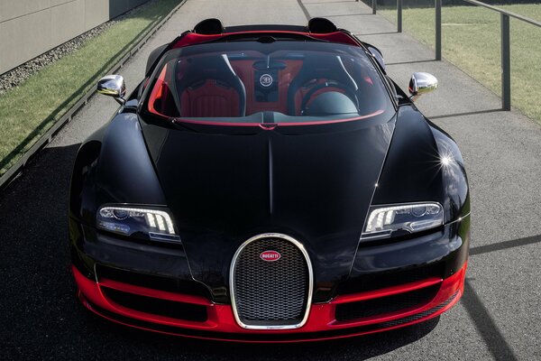 Bugatti bella e veloce macchina