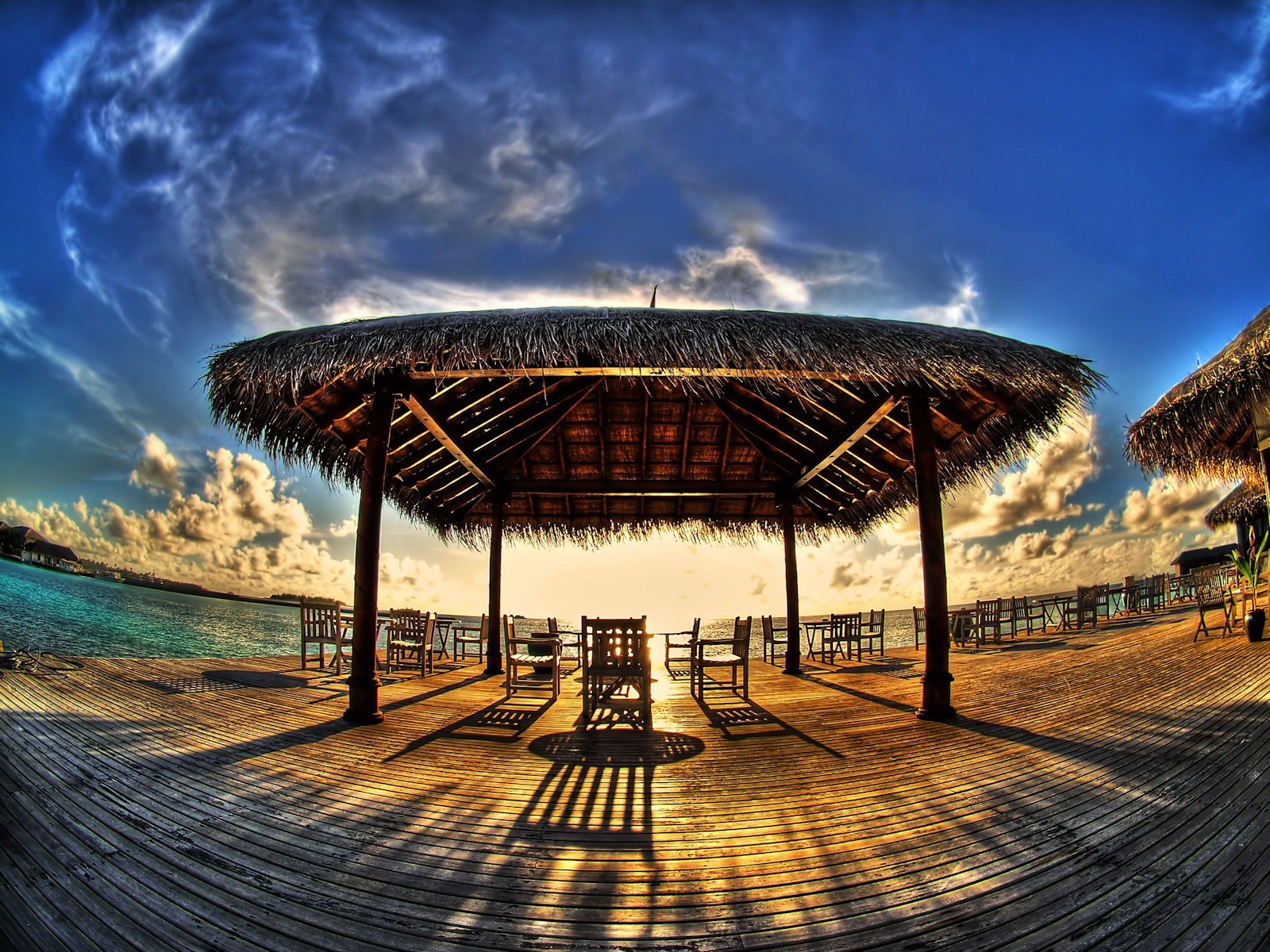 caffè spiaggia baldacchino tropici