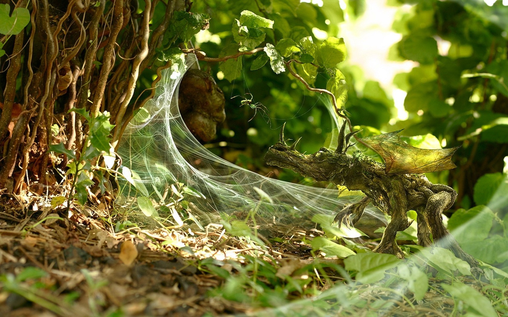 planta telaraña disfraz