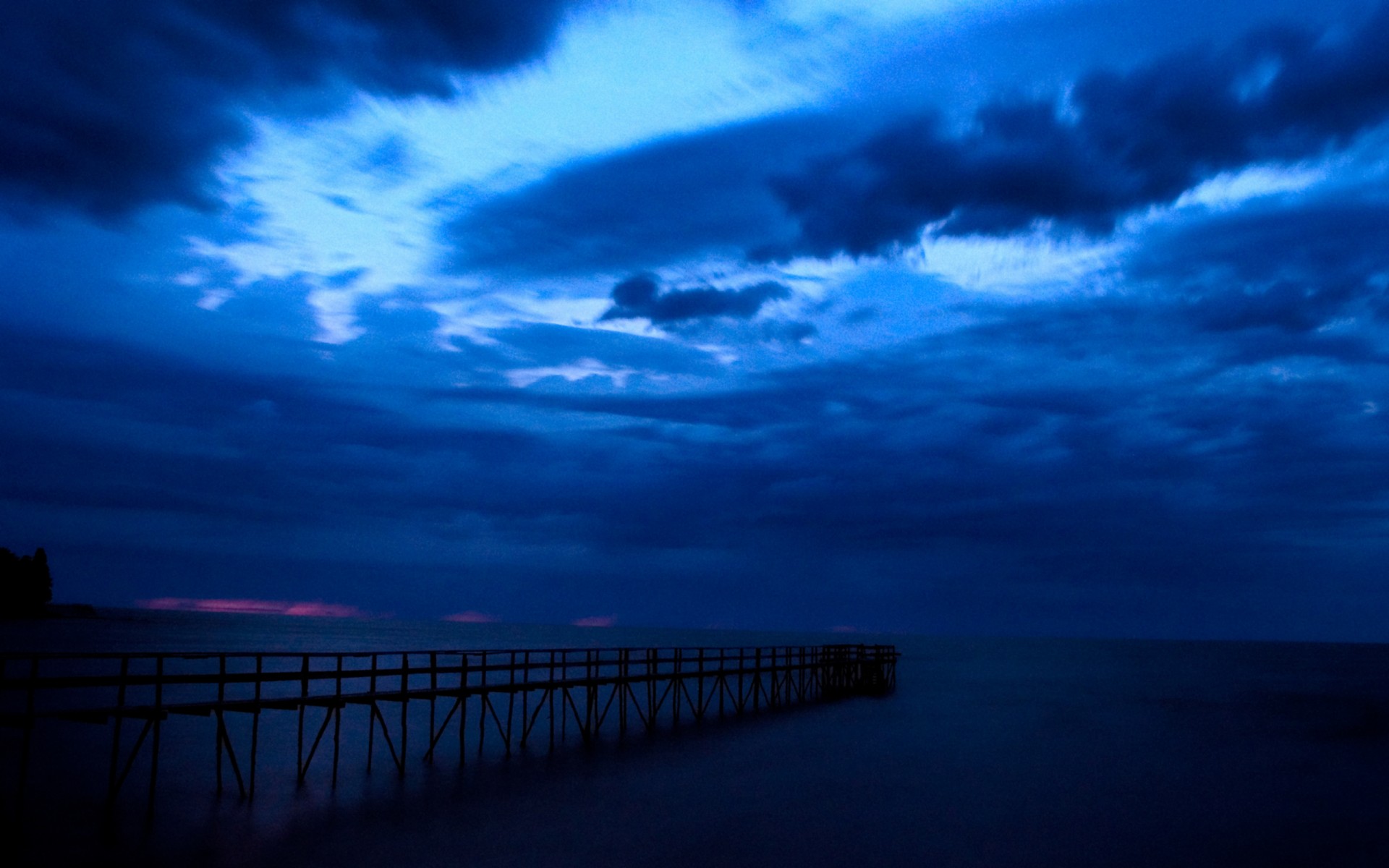 meer himmel blau