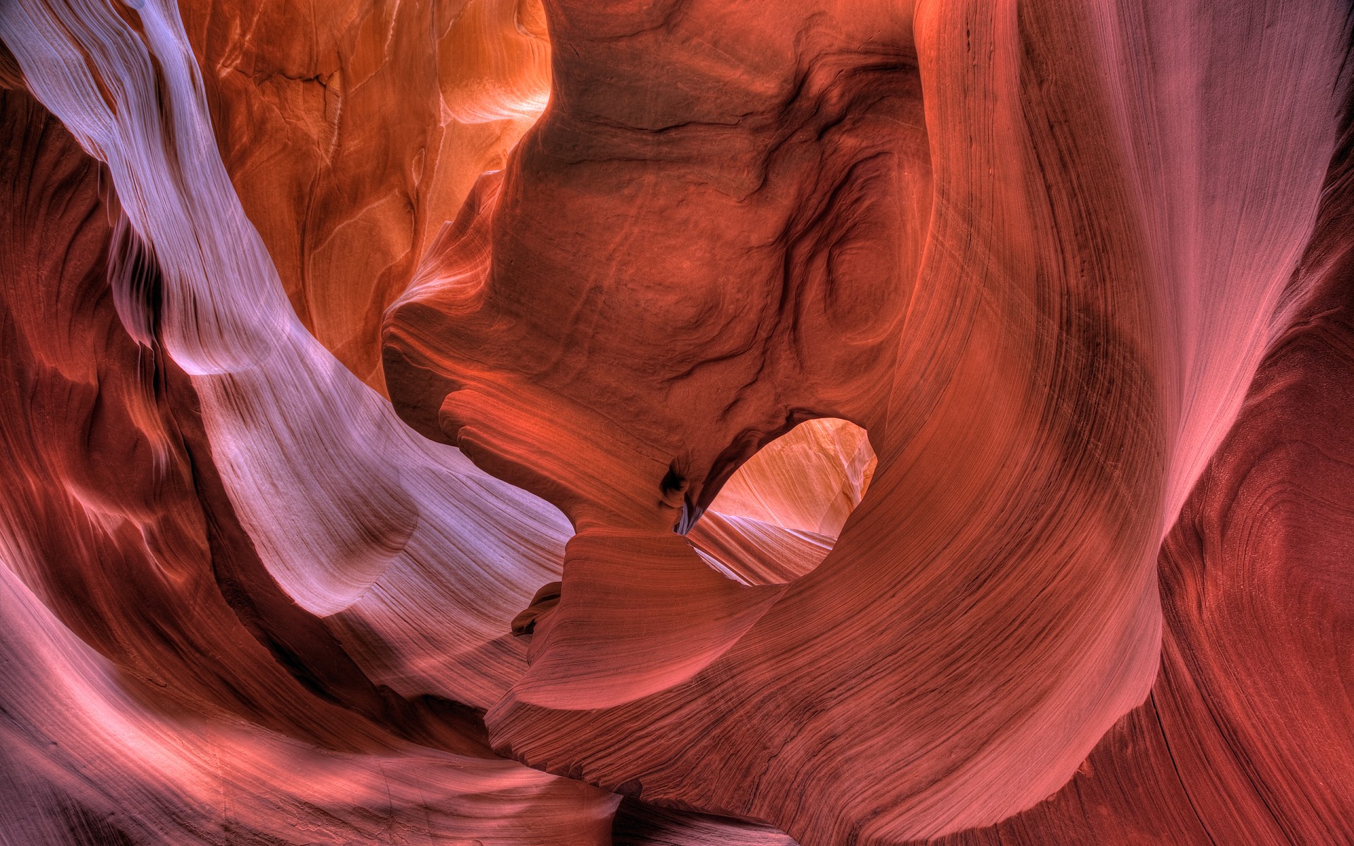 antilopenschlucht arizona felsen orange