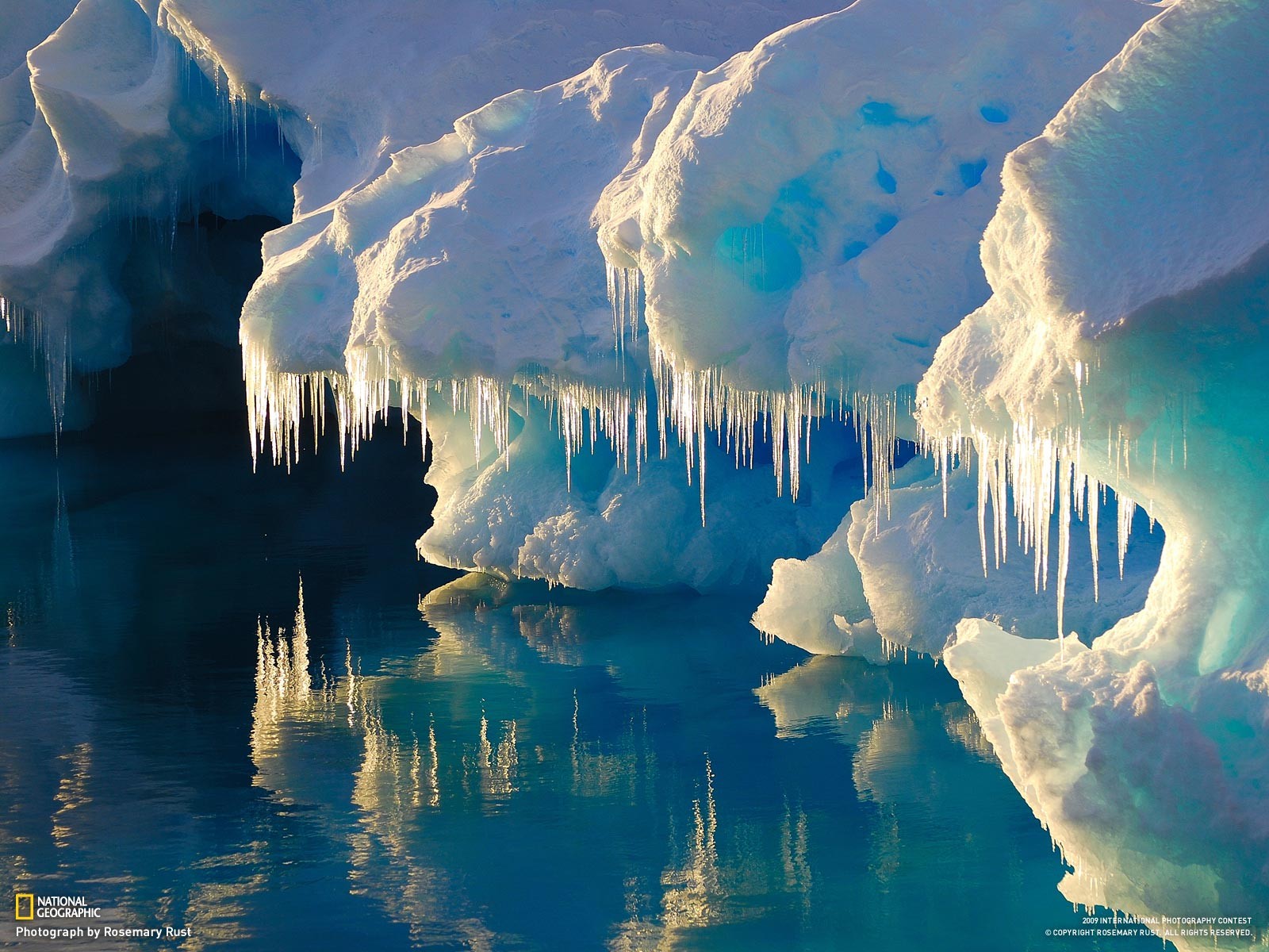 hielo glaciar iceberg agua