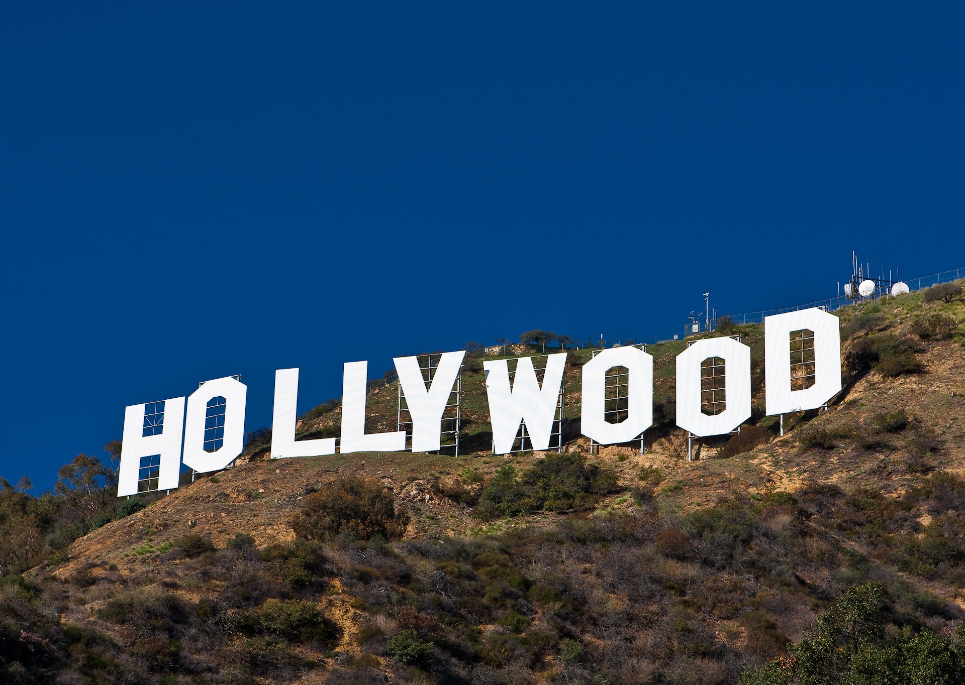 hollywood inschrift