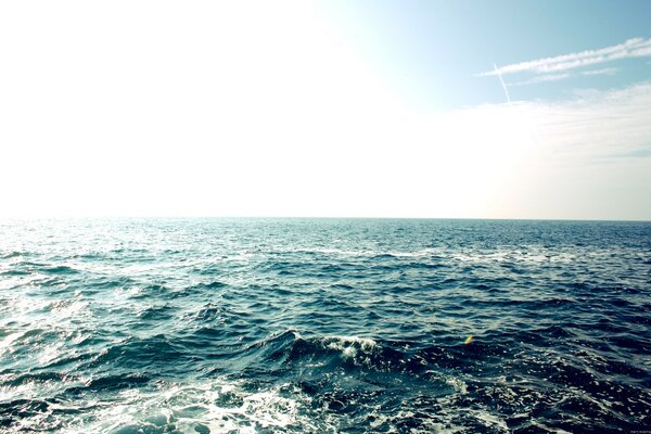 Les vastes étendues de l élément bleu