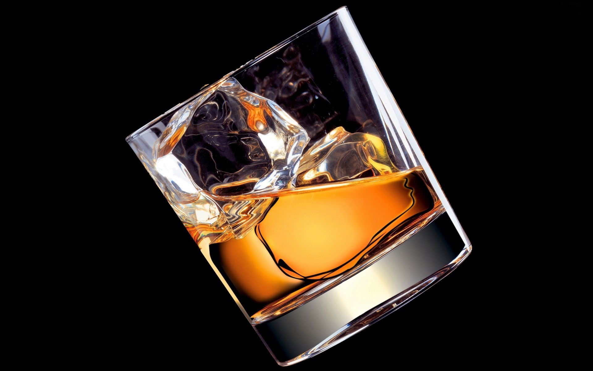 whisky black background