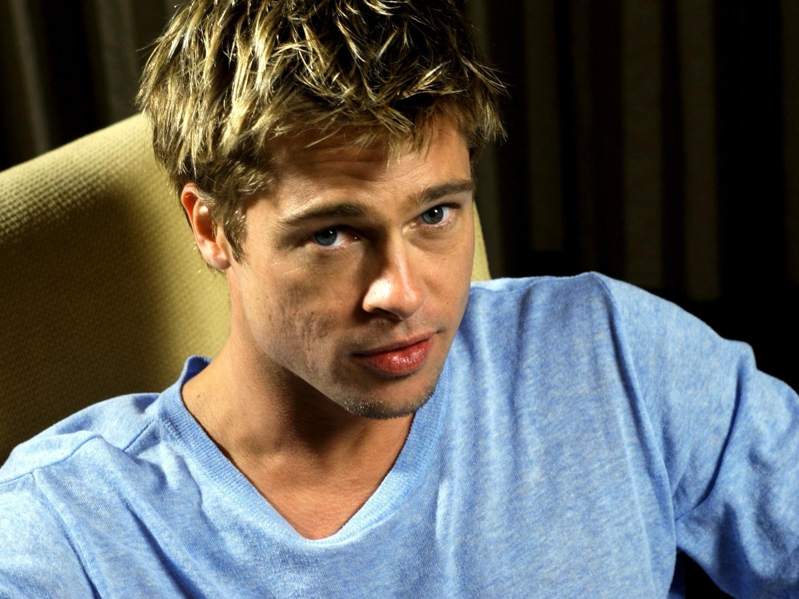 brad pitt actor hombre mirada