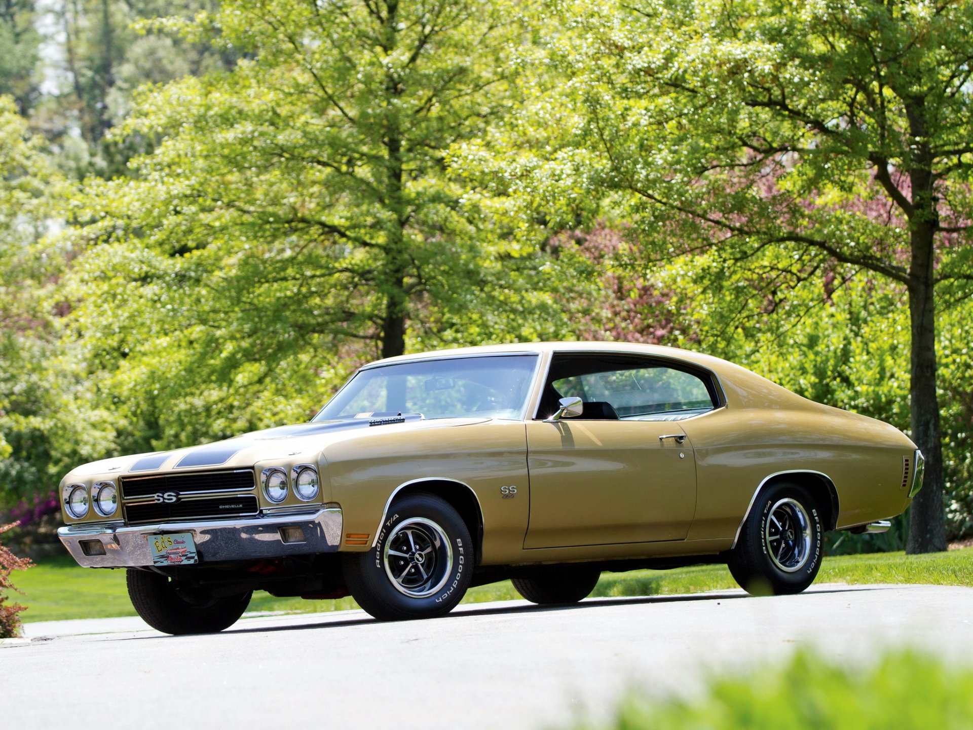 chevrolet chevelle ss hardtop coupé muscle car muscle car chevrolet avant