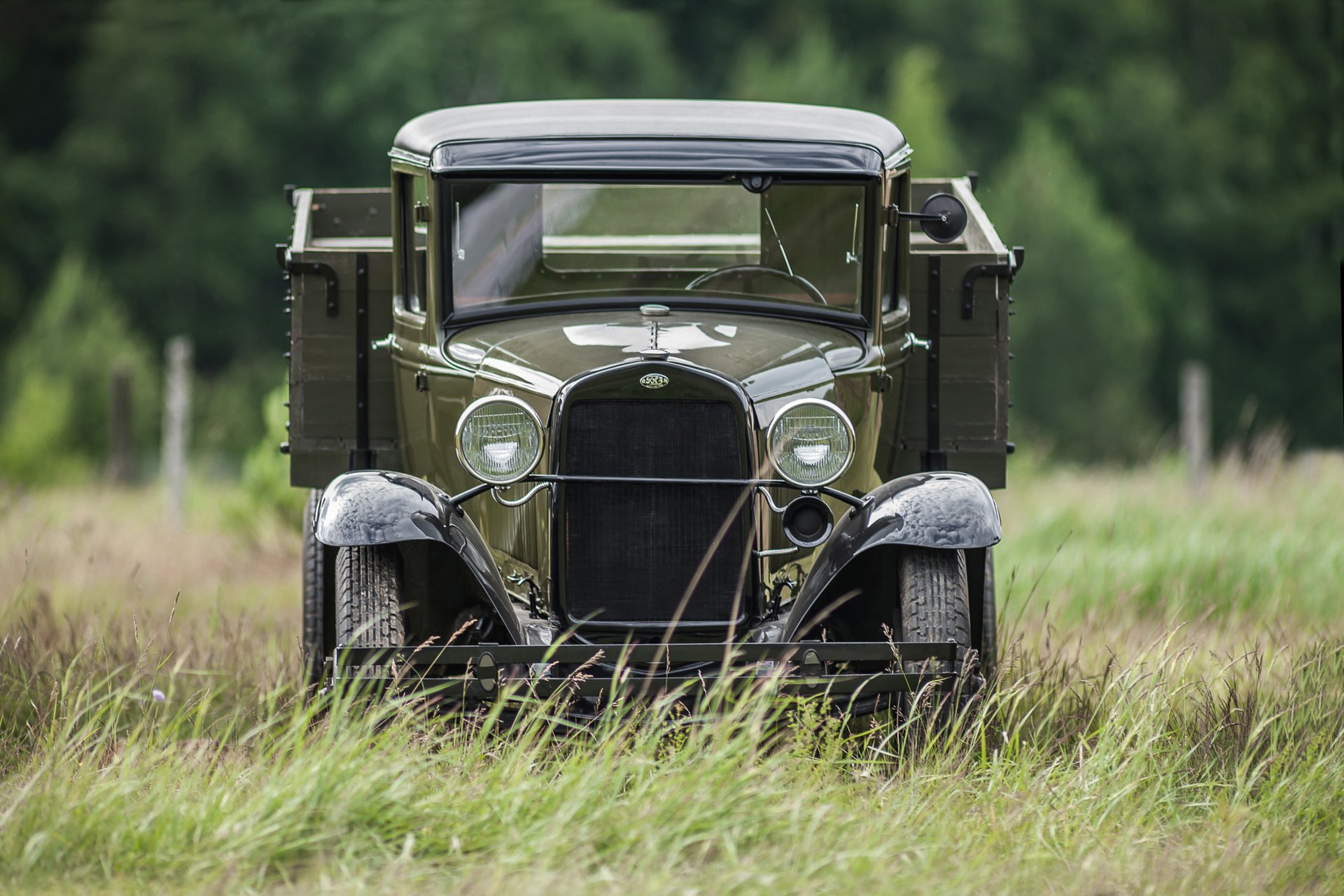 gaz-aa lorry legendary soviet trucks army vehicles increased patency formula 4x2 max speed 70 km . per hour. engines of war international rally military art bob ww2 private collection retro