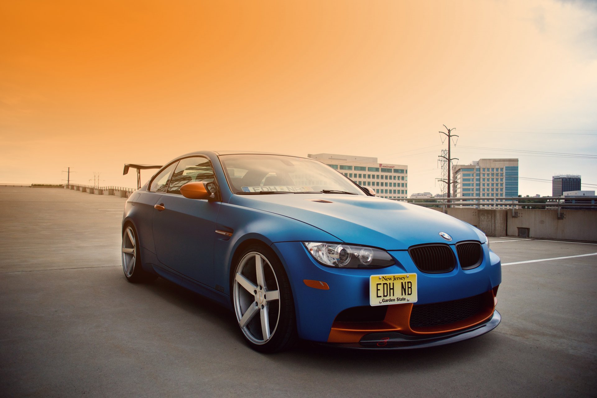 bmw e92 m3 tuning azul