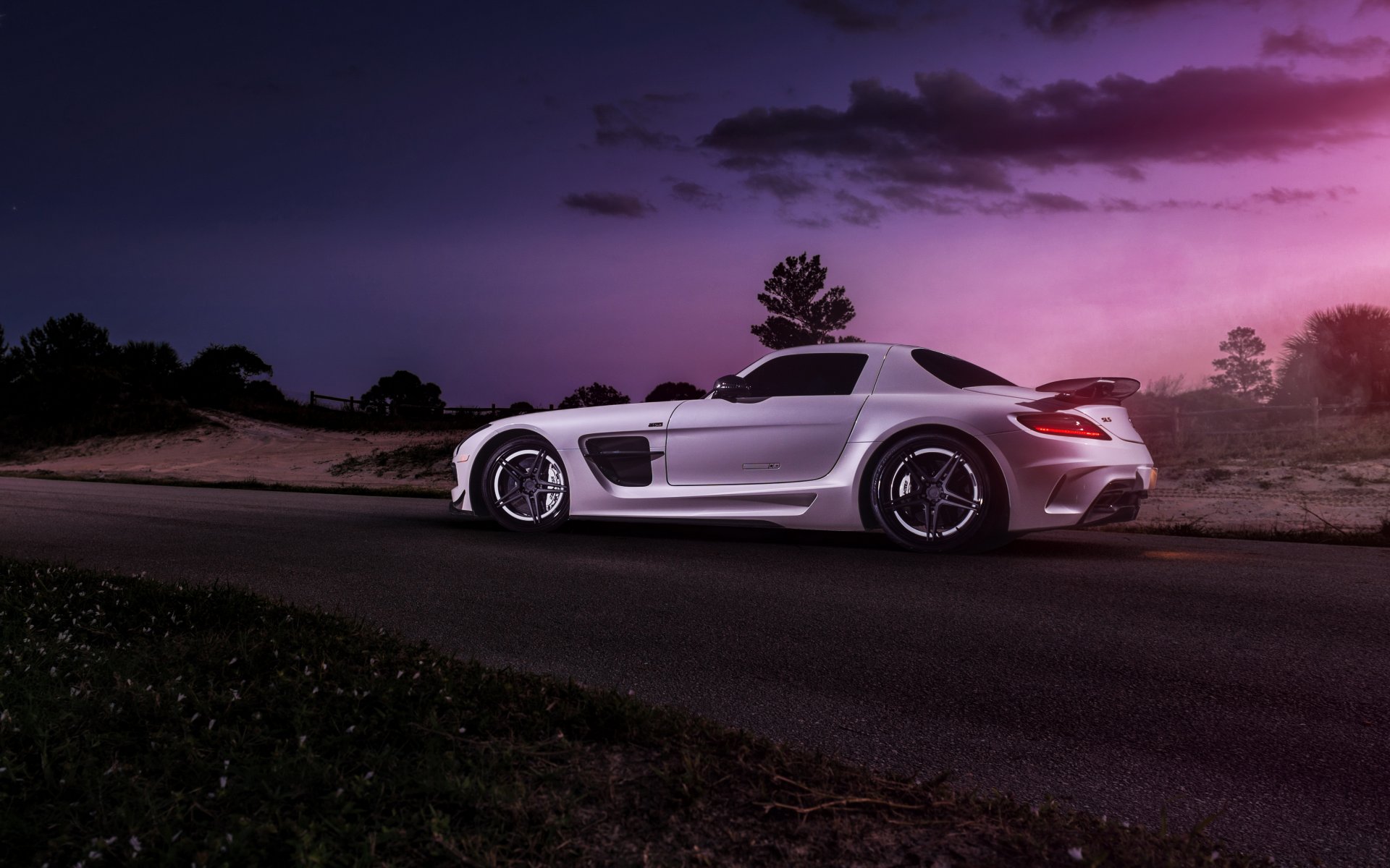 mercedes sls black series renntech тюнинг автомобиль мерседес автообои уильям стерн hq обои