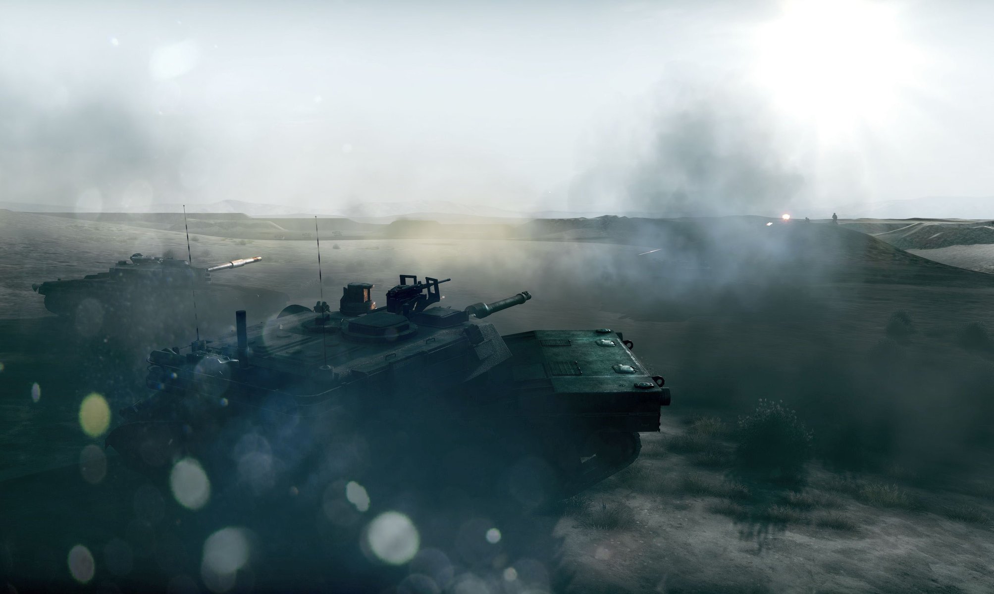 war smoke battlefield 3 glare the battle tank