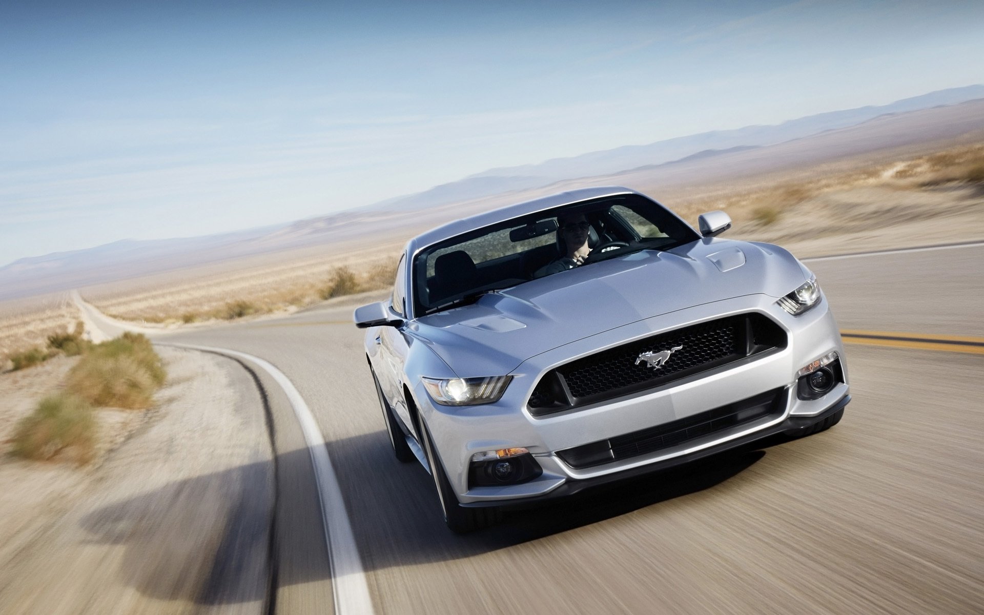 ford mustang muscle car muscle car parte anteriore strada