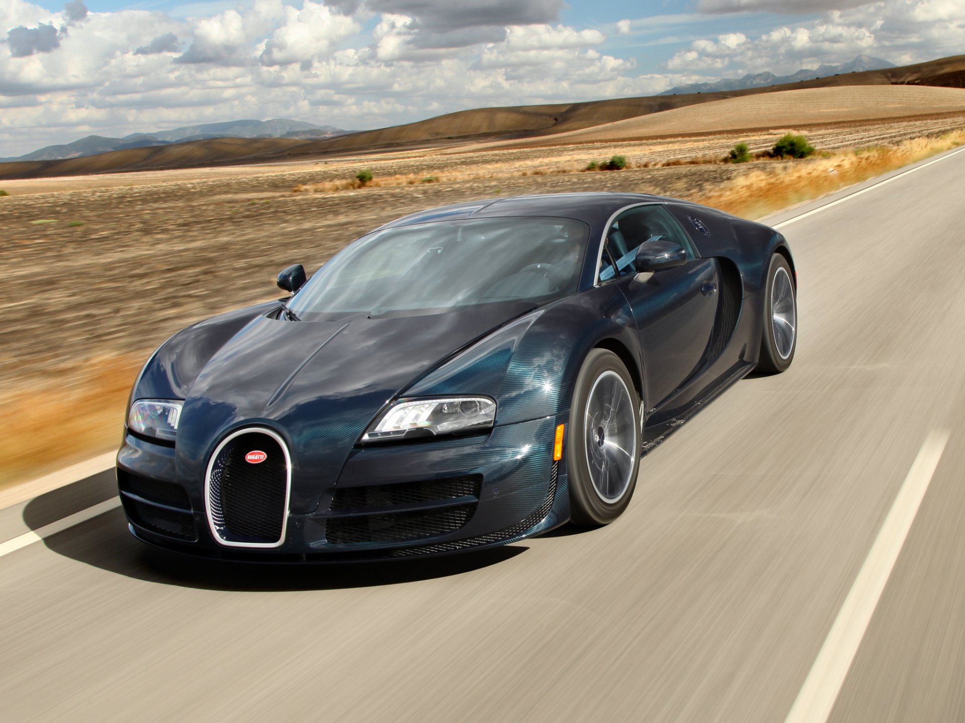 bugatti veyron 16.4 super sport bugatti superdeportivo velocidad carretera hipercoche