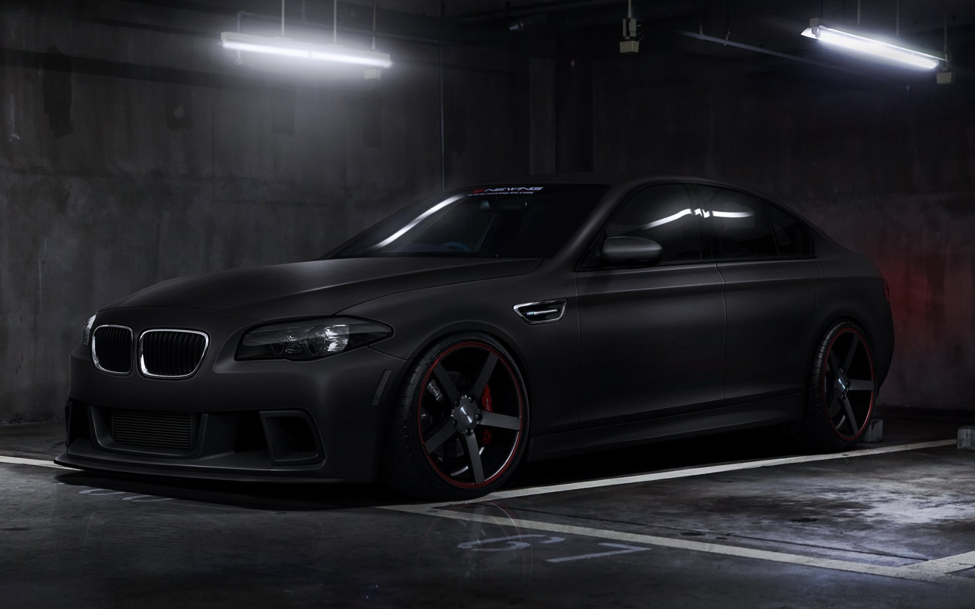 bmw m5 auto schwarz tuning matt bmw autotuning