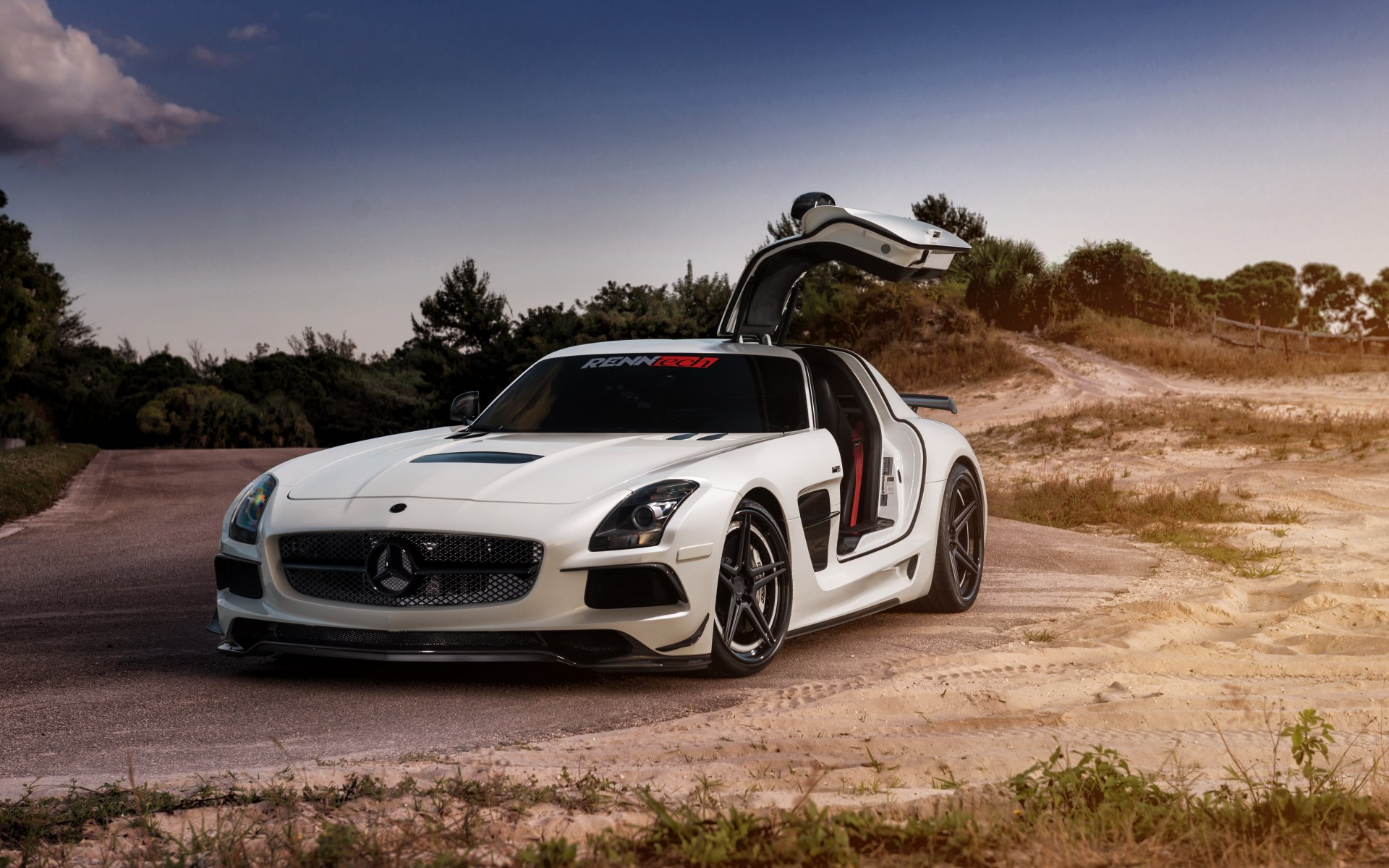 mercedes sls black series renntech tuning voiture mercedes autoboîte william stern