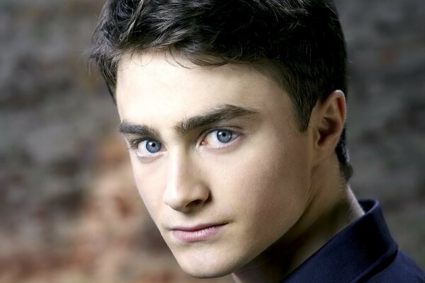 La mirada de Daniel Radcliffe de Harry Potter