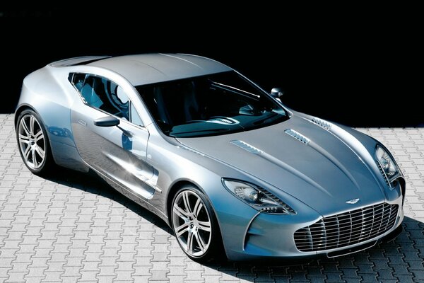 Photo wallpapers of the aston martin supercar