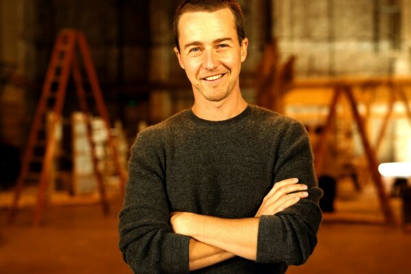 La hermosa sonrisa de Edward Norton