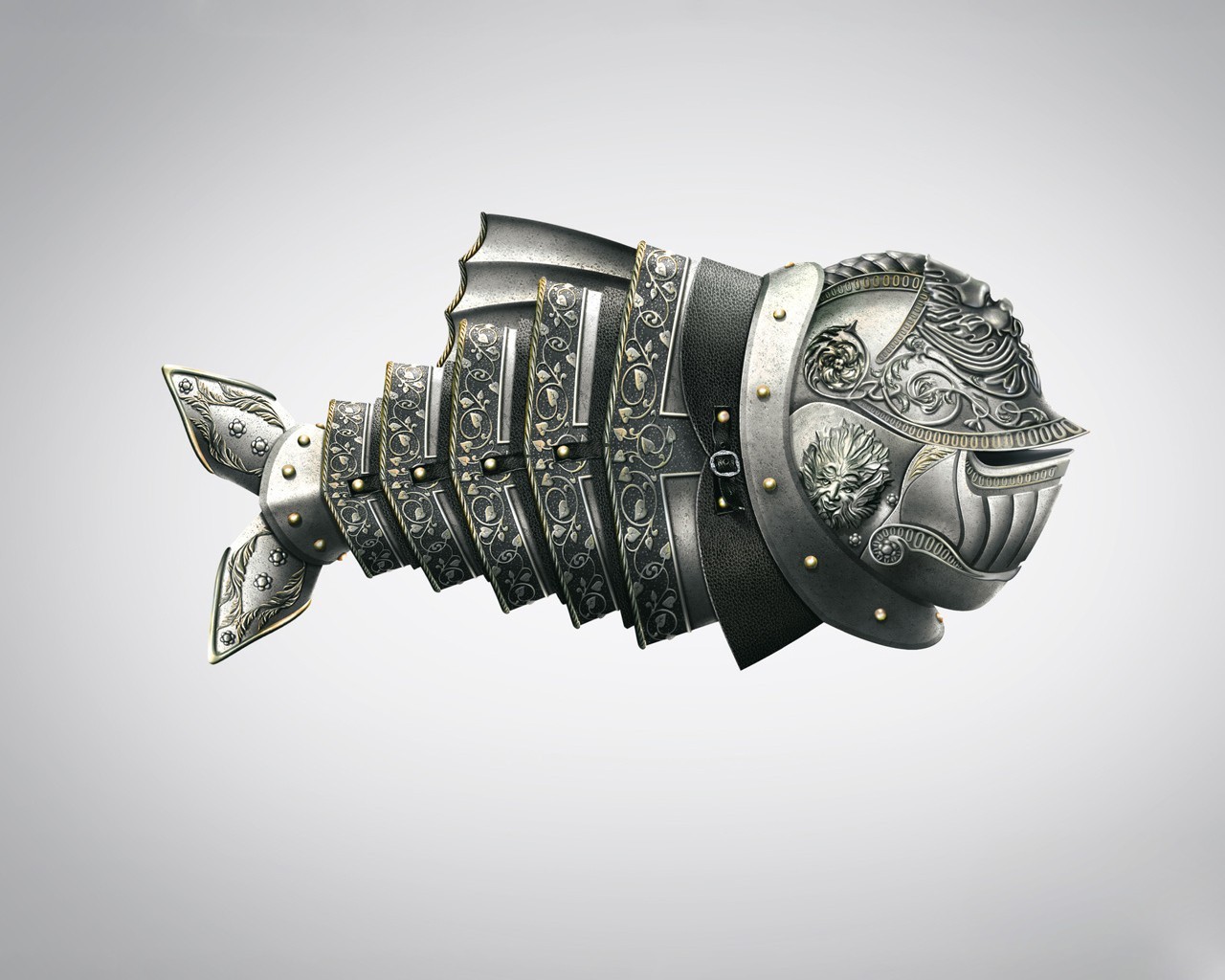 armure poisson minimalisme