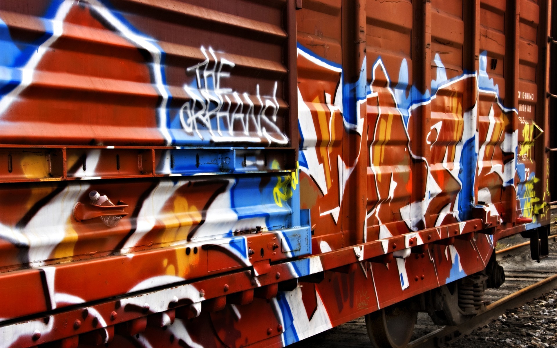 graffiti tren vagón