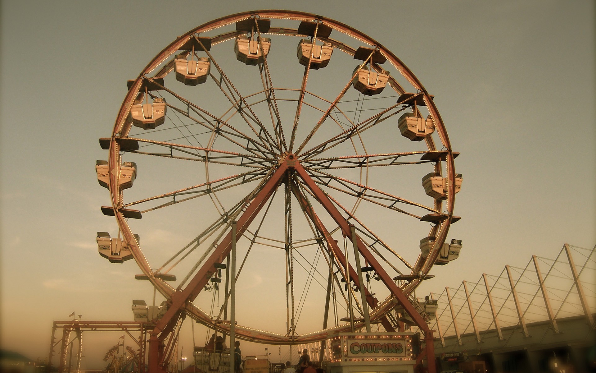 roue attraction joie