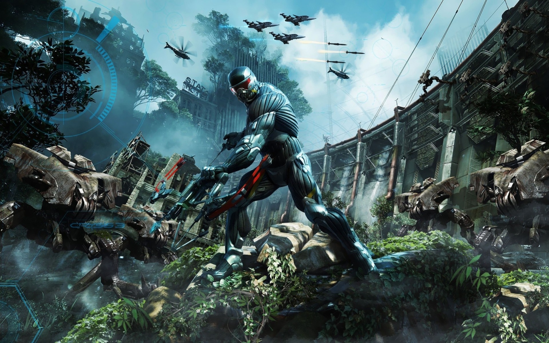 weapon battle shooter torment crysis town warriors nanosuit crytek