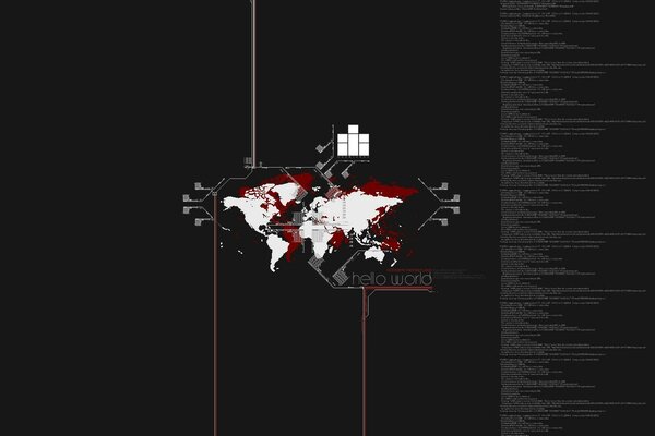 Minimalismo sulle mappe con codici di vita