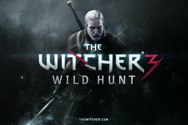 The witcher 3 wild hunt. el brujo. guerrero Geralt