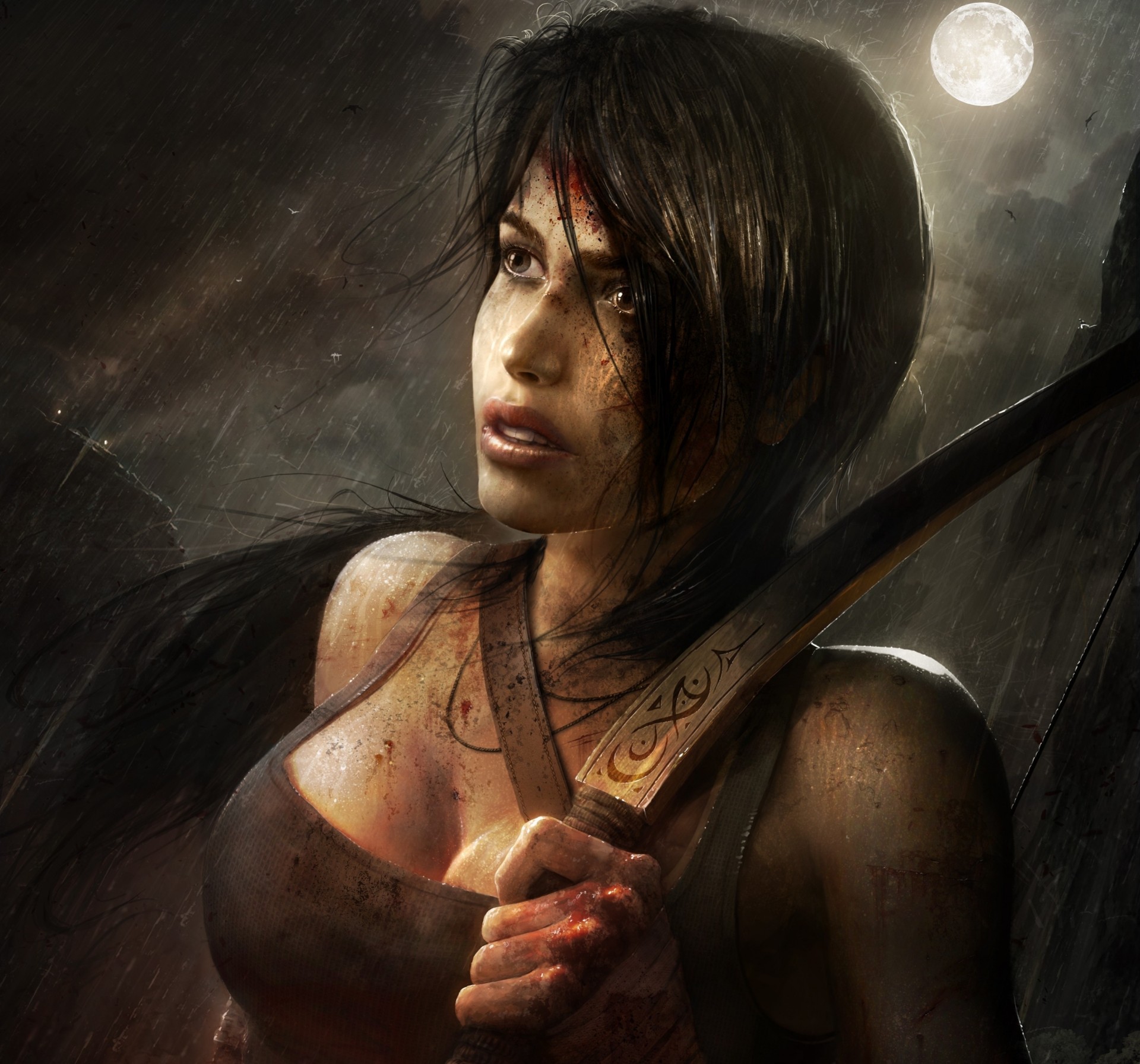 tamplierpainter lara croft arte