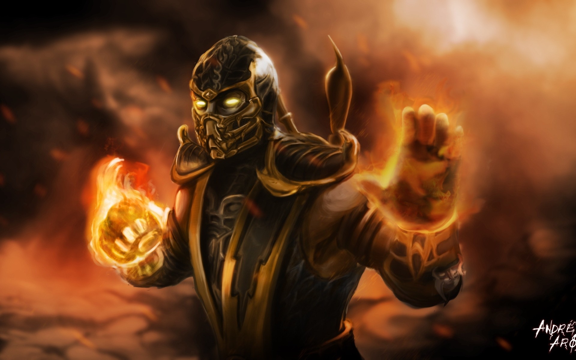 mortal kombat scorpione