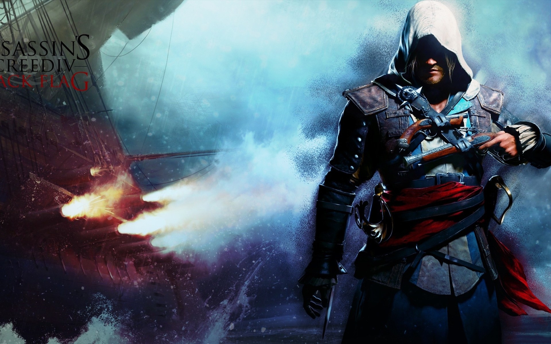 assassins creed armes ubisoft drapeau noir