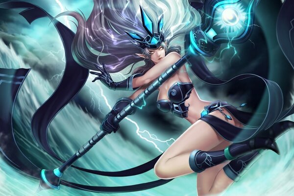 Jeu MMORPG dans le style de Fantasy, League of Legends