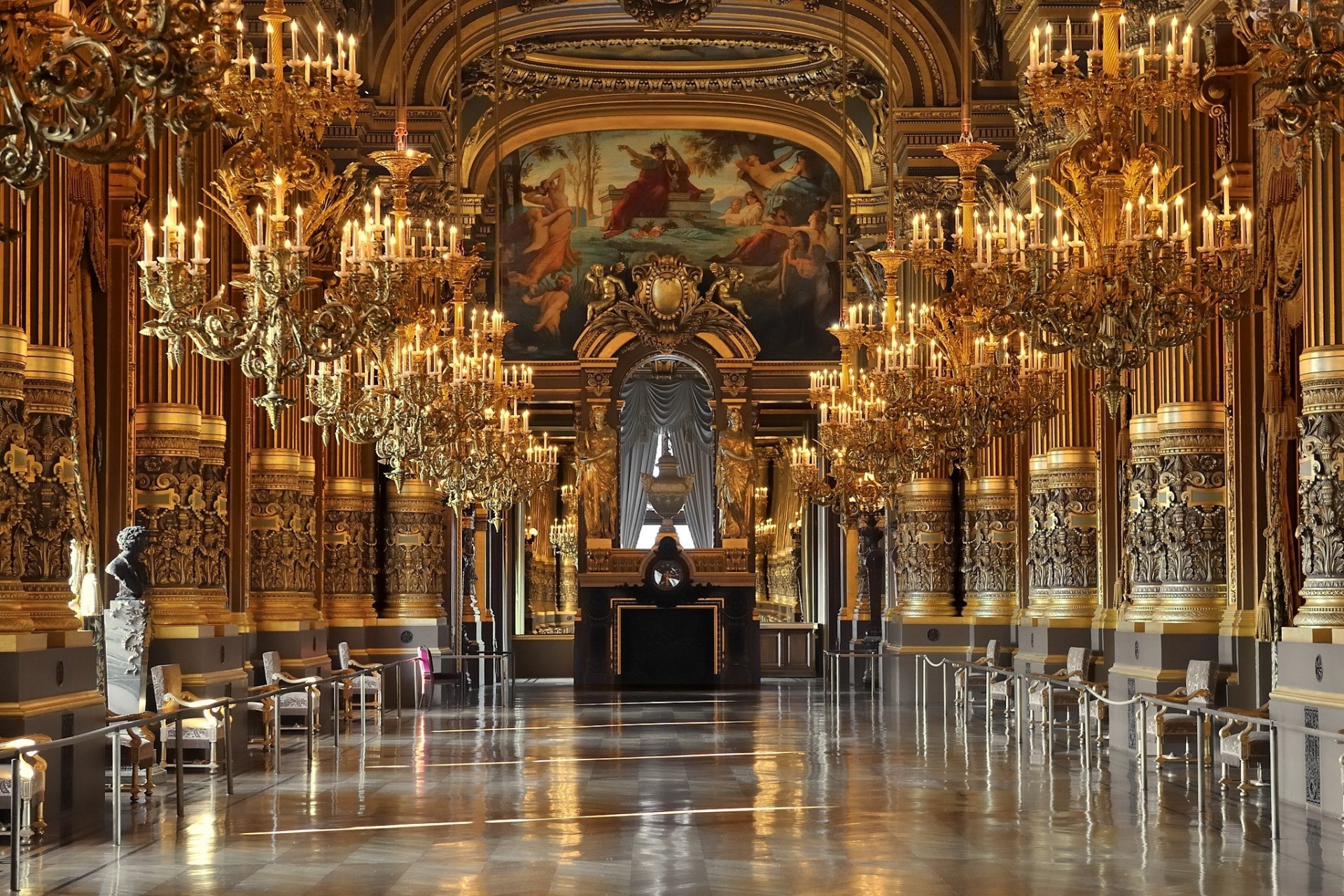 palazzo garnier opéra garnier parigi oro