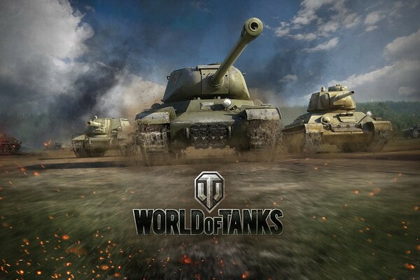 Cover des Spiels World of Tanks mit Logo