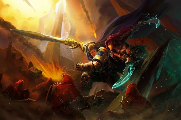 League of Legends Battaglia di Karen e Katarina