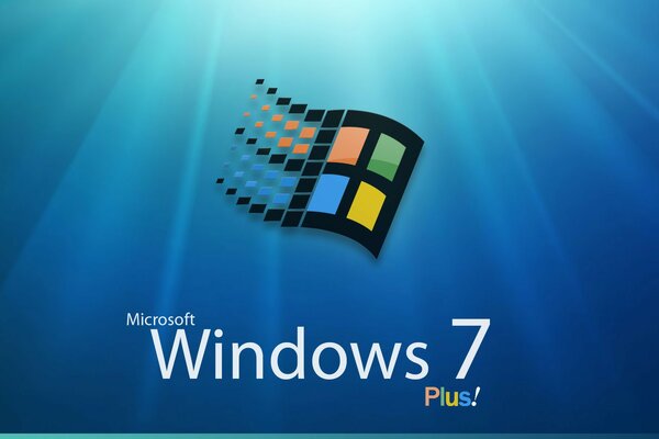 Windows Seven plus is the most pleasant logo