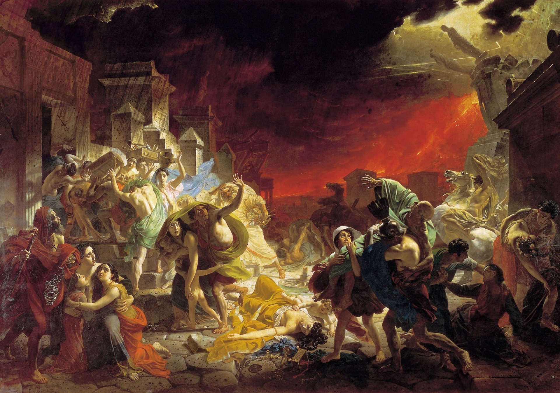 karl bryullov ostatni dzień pompejów obraz