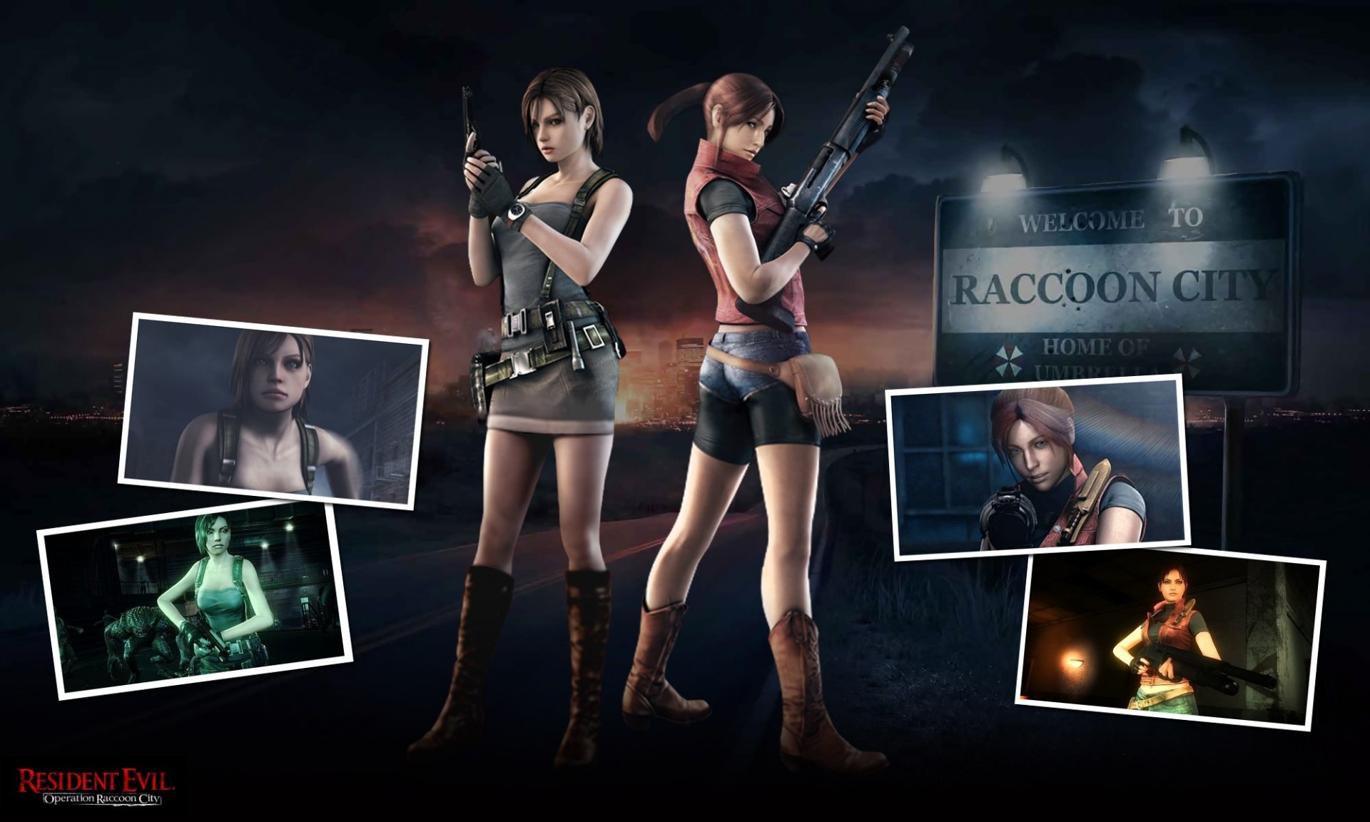 mes resident evil chica