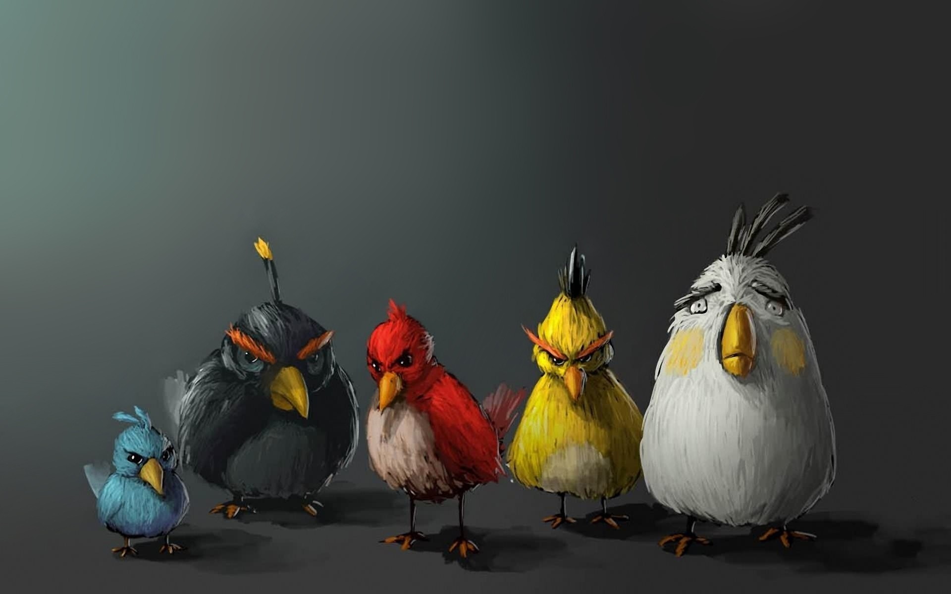 angry birds painting fun