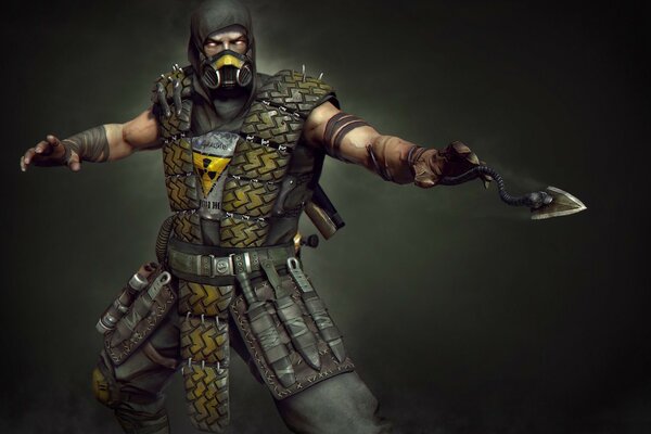 Mortal Kombat. Scorpion. Bataille mortelle