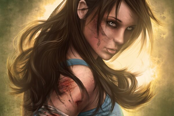 Tomb Raider femminile nel trattamento