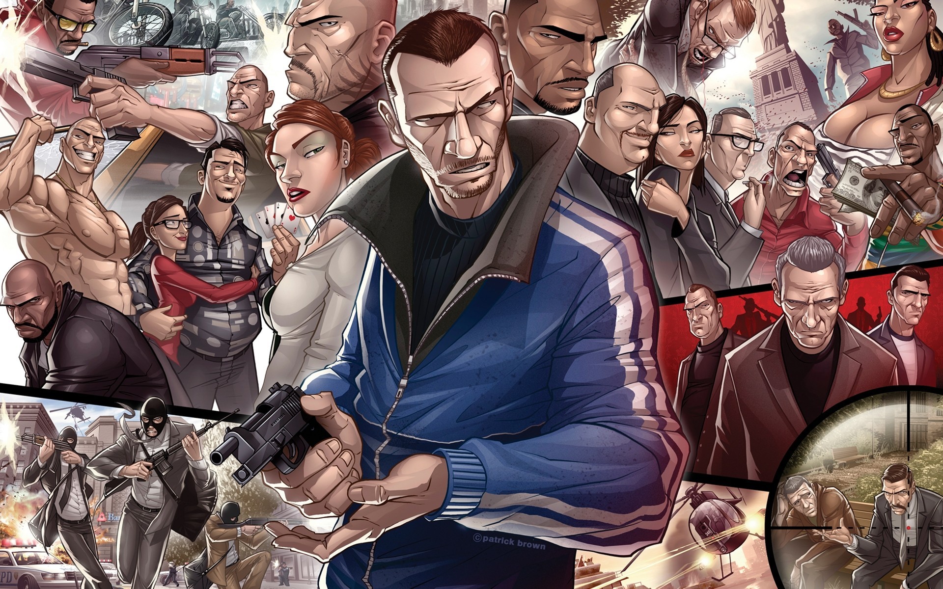 peintures gta action