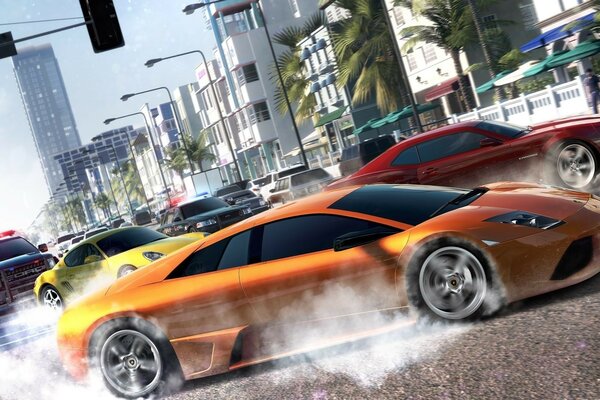 Обои на рабочий стол игры Lamborghini