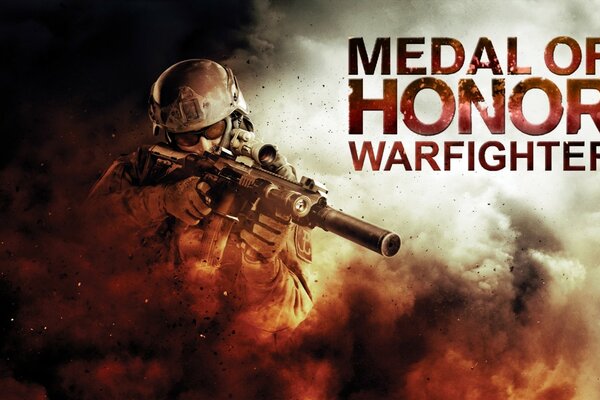 Game medalla de honor. Game armas. Imagen del juego