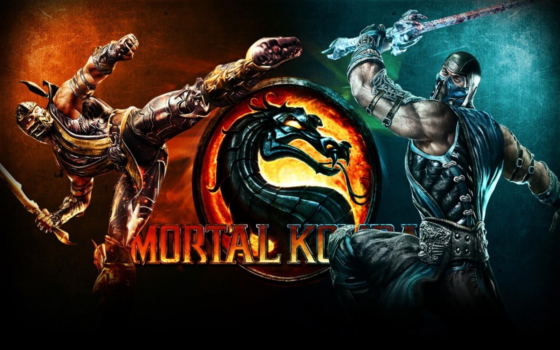 арт sub-zero игра скорпион mortal kombat