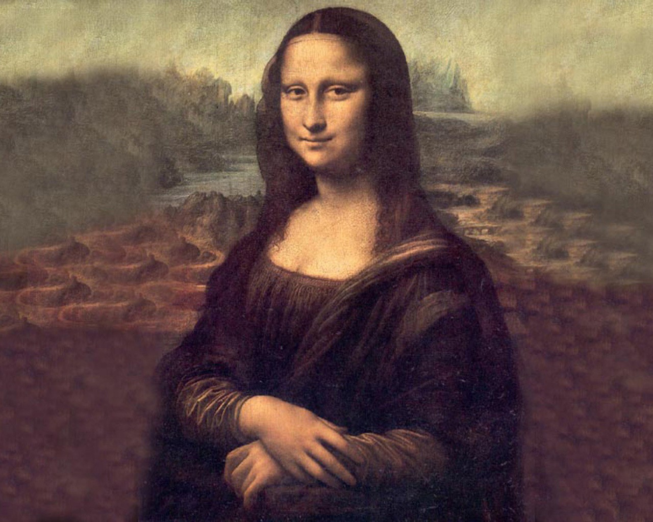 mona lisa arte pintura pintura