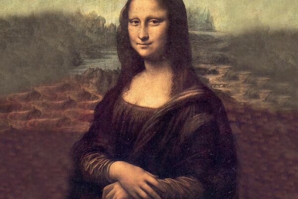 Photo peinture Mona Lisa art