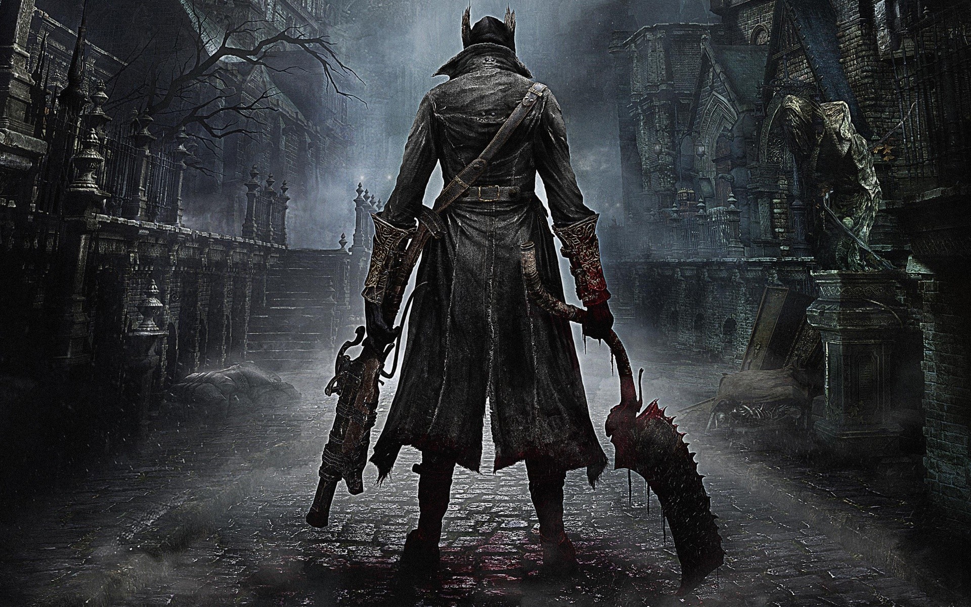 bloodborne playstation 4 waffen fantasien monster