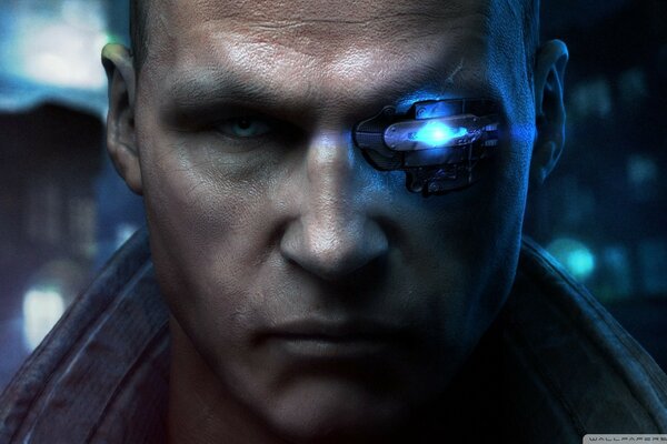 Fantastic Cybernetic Eye Implant